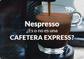 Nespresso es una cafetera express